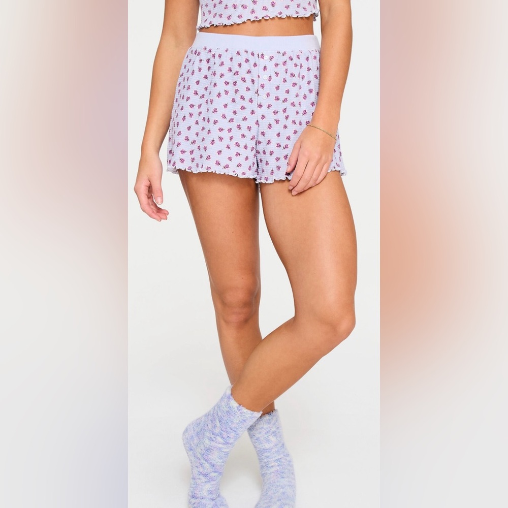 Aeropostale Floral Print Pajama Shorts